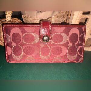 Vintage Coach 1941 Signature Long Wallet EUC